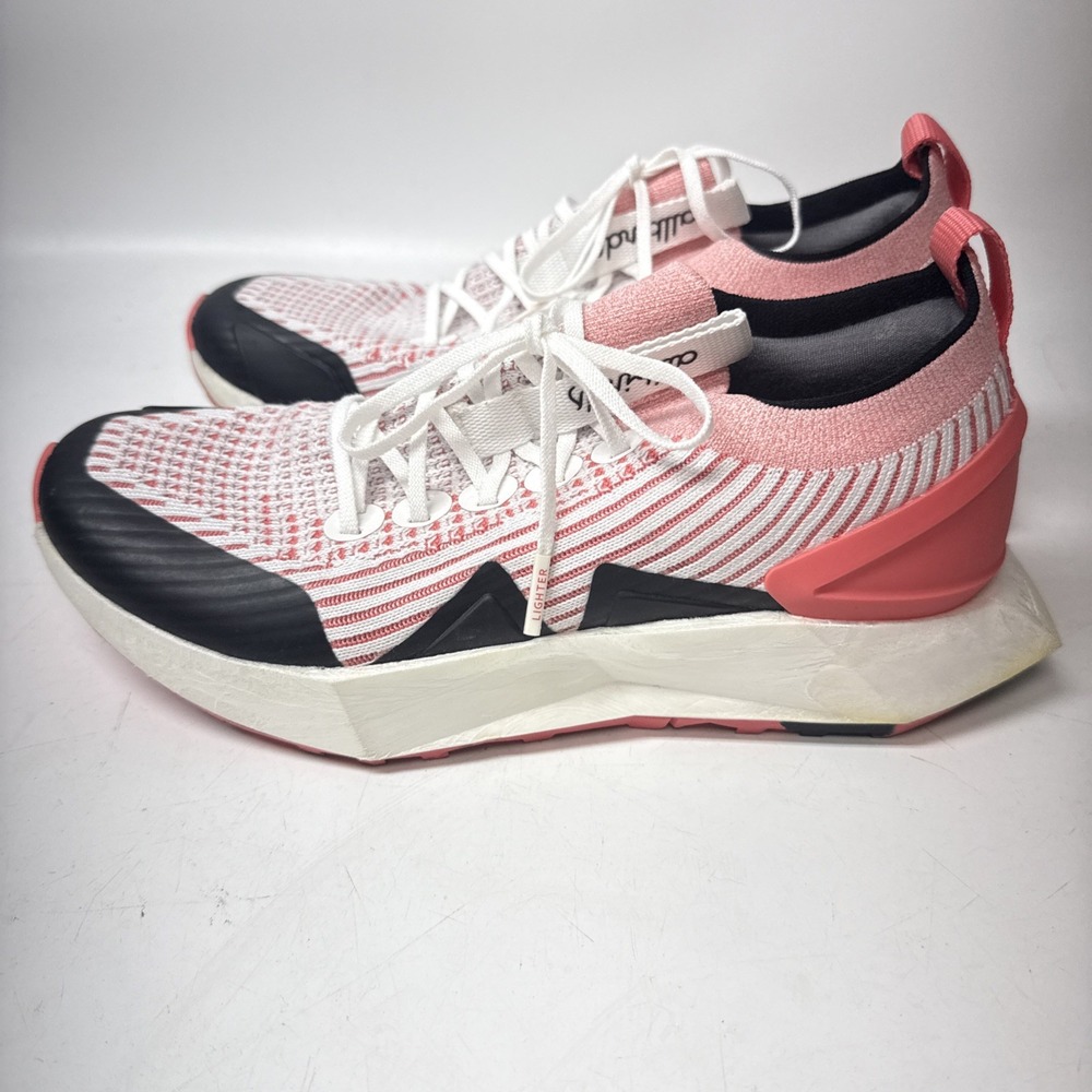 Allbirds Tree Flyer 2 Women's Size 7.5 Blizzard/Bloom Coral Running Shoes